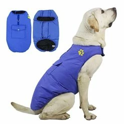 Mia's Pet Supply Doggiekit Dog Cold Weather Costs, Reversible Waterproof Warm Dogs Jacket