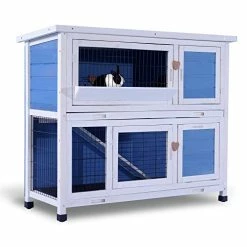Cheap ๐ Mia's Pet Supply Lovupet 2 Story Outdoor Wooden Rabbit Hutch Chicken Coop โญ 24 Mia's Pet Supply Lovupet 2 Story Outdoor Wooden Rabbit Hutch Chicken Coop