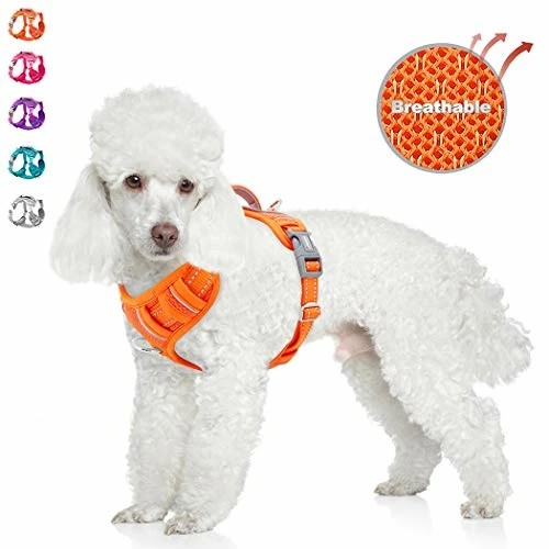 New 💯 Mia's Pet Supply No Pull 🐕 Dog Harness Front Clip Heavy Duty Reflective Easy Control Handle For Large 🐕 Dog Leashes And Harness ✨ 25 Mia's Pet Supply No Pull Dog Harness Front Clip Heavy Duty Reflective Easy Control Handle For Large Dog Leashes And Harness