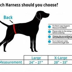 Mia's Pet Supply Dog Lift Harness Sling | Acl Brace For Rear Leg Support