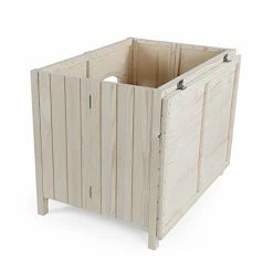 Mia's Pet Supply Petsfit Portable Wooden Dog House Houses, Pens & Crates