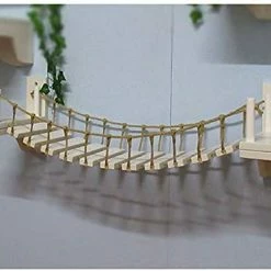 Mia's Pet Supply MOCOHANA Wooden Wall-Mounted Cat Bridge With 2 Fixed Brackets Cat Perch Mod