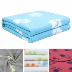 Mia's Pet Supply : AK KYC 6 Pack Mixed Puppy Blanket Cushion Dog Cat Fleece Blankets Bedding