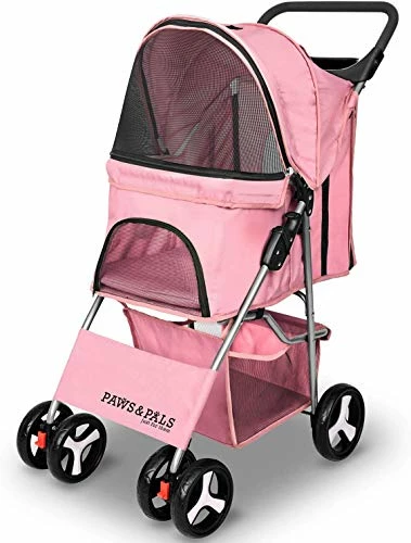 Outlet ✨ Mia's Pet Supply Travel Paws & Pals 4 Wheeler Elite Jogger Pet Stroller 🧨 7 Mia's Pet Supply Travel Paws & Pals 4 Wheeler Elite Jogger Pet Stroller