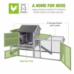 Top 10 🎉 Mia's Pet Supply Chicken Coop Cages 81in Mobile Chicken Coop Multi-Level Hen House ⭐ 14 Mia's Pet Supply Chicken Coop Cages 81in Mobile Chicken Coop Multi-Level Hen House