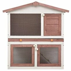 Wholesale 👍 Mia's Pet Supply VidaXL Outdoor Rabbit Hutch 3 Doors Rabbit Houses & Accessories ⌛ 18 Mia's Pet Supply VidaXL Outdoor Rabbit Hutch 3 Doors Rabbit Houses & Accessories