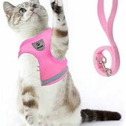 Mia's Pet Supply Cat Harness And Leash Set For Walking Cat And Small Dog Harness