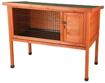 Budget ⭐ Mia's Pet Supply 1-Story Rabbit Hutch, 1-Story Rabbit Hutch, Large: Garden & Outdoor Rabbit Houses & Accessories ⌛ 5 Mia's Pet Supply 1-Story Rabbit Hutch, 1-Story Rabbit Hutch, Large: Garden & Outdoor Rabbit Houses & Accessories