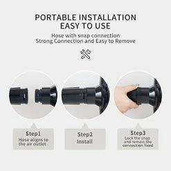 Mia's Pet Supply CHAOLUN High Velocity Pet Hair Dryer Hygiene