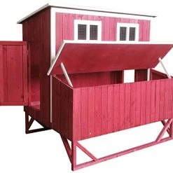 Buy ❤️ Mia's Pet Supply Omitree Large Wood Backyard Chicken Coop Hen House 4-8 Chickens 🥰 12 Mia's Pet Supply Omitree Large Wood Backyard Chicken Coop Hen House 4-8 Chickens