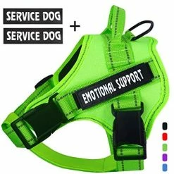 Mia's Pet Supply Leashes And Harness No-Pull Emotional Support Pet Vest Harness, Reflective Breathable And Adjustable