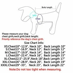 Mia's Pet Supply Reversible Dog Coats For Small Dogs Waterproof Warm Cotton Apparel