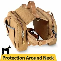 Mia's Pet Supply Leashes And Harness : Dog Hiking Saddle Bag