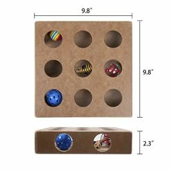 Mia's Pet Supply Cat Toys : Pet Products, Cat Toy Box For Kitty,