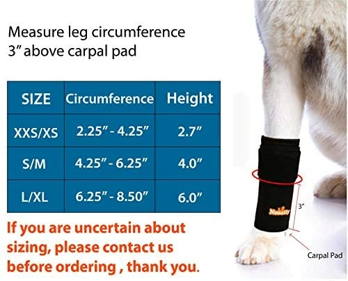 Buy 👍 Mia's Pet Supply Pair Of NeoAlly 🐕 Dog Front Leg Braces Canine Carpal Support ✨ 2 Mia's Pet Supply Pair Of NeoAlly Dog Front Leg Braces Canine Carpal Support