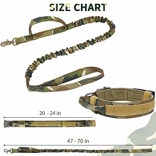 Flash Sale ๐งจ Mia's Pet Supply Tactical ๐ฆฎ Dog Collar And Bungee Leash ๐ฅ 9 Mia's Pet Supply Tactical Dog Collar And Bungee Leash