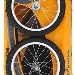 Mia's Pet Supply Schwinn Rascal Bike Pet Trailer, For Small And Large Dogs, Small, Orange