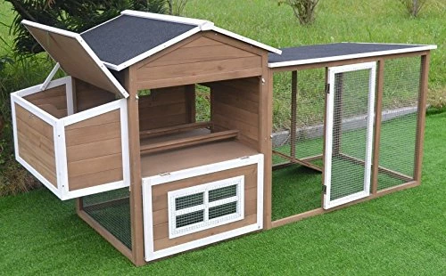Budget 💯 Mia's Pet Supply Chicken Coop Cages Large 87" Wood Chicken Coop Backyard Hen House ✨ 2 Mia's Pet Supply Chicken Coop Cages Large 87" Wood Chicken Coop Backyard Hen House