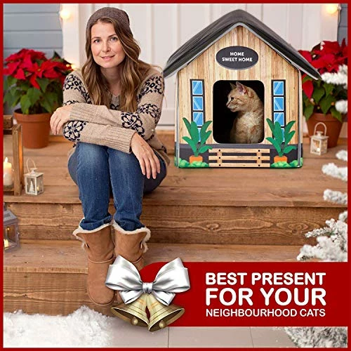 Wholesale ⭐ Mia's Pet Supply Bedding PETYELLA Outdoor Cat House Feral Cat Shelter 🤩 6 Mia's Pet Supply Bedding PETYELLA Outdoor Cat House Feral Cat Shelter