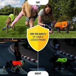 Cheapest 🔥 Mia's Pet Supply 4LegsFriend 🐕 Dog Safety Reflective Vest 🥰 12 Mia's Pet Supply 4LegsFriend Dog Safety Reflective Vest