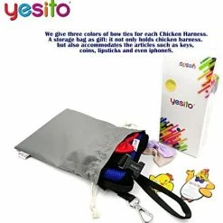 Mia's Pet Supply Yesito Chicken Harness Hen Size With 6ft Matching Leash