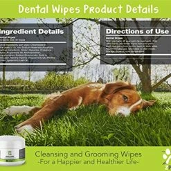 Brand new 😀 Mia's Pet Supply : ZPAW Dental Wipes For 🦮 Dogs And Cats 🤩 9 Mia's Pet Supply : ZPAW Dental Wipes For Dogs And Cats