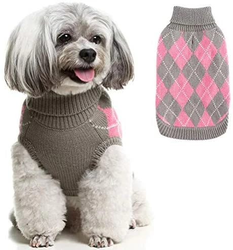 Deals 🤩 Mia's Pet Supply Plaid 🐕 Dog Sweater ⭐ 13 Mia's Pet Supply Plaid Dog Sweater