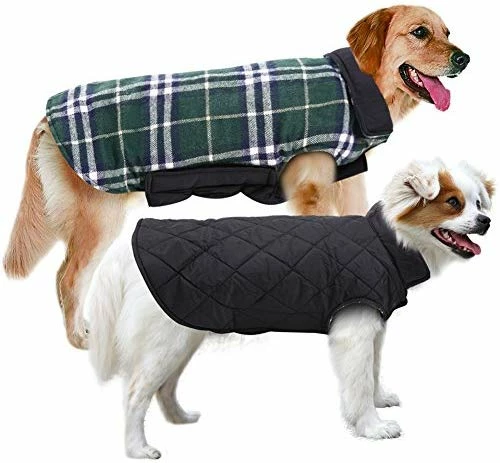 Buy ⌛ Mia's Pet Supply MIGOHI 🐕 Dog Jacket For Winter Windproof Waterproof Reversible 🐕 Dog 🧥 Coat ⌛ 14 Mia's Pet Supply MIGOHI Dog Jacket For Winter Windproof Waterproof Reversible Dog Coat