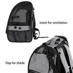 Mia's Pet Supply Petsfit Bird Carrier With Stainless Steel Bowl, Slide Tray