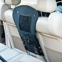 Mia's Pet Supply K&H Pet Products Travel Safety Barrier Black 23" X 24"