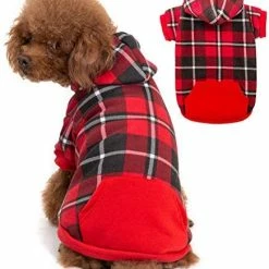 Wholesale 🛒 Mia's Pet Supply BINGPET Plaid 🦮 Dog Hoodie 🦮 Dog Fleece Sweater ⌛ 19 Mia's Pet Supply BINGPET Plaid Dog Hoodie Dog Fleece Sweater