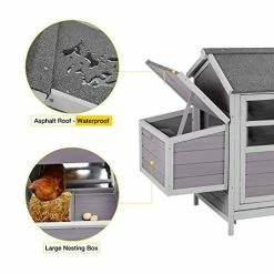 Mia's Pet Supply Chicken Coop Cages Chicken Coop Large Hen House Poultry Cage With Run