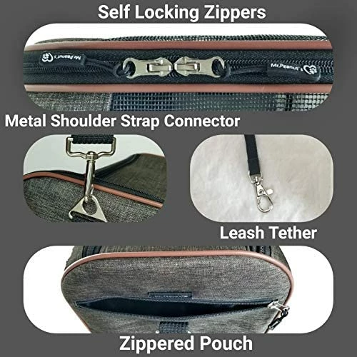 Cheapest ⭐ Mia's Pet Supply Mr. Peanut's Rhodium Series Airline Capable Soft Sided Pet Carrier Travel ⌛ 4 Mia's Pet Supply Mr. Peanut's Rhodium Series Airline Capable Soft Sided Pet Carrier Travel
