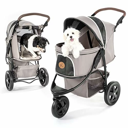Best deal ❤️ Mia's Pet Supply Luxury Pet Stroller For Puppy, Senior 🐕 Dog Or Cat Travel 😉 1 Mia's Pet Supply Luxury Pet Stroller For Puppy, Senior Dog Or Cat Travel