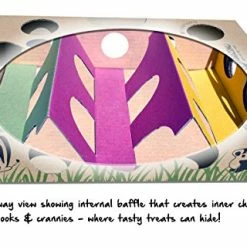 Mia's Pet Supply : Cat Interactive Treat Maze & Puzzle Feeder Cat Toys