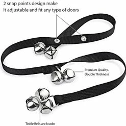 Mia's Pet Supply Solredo Dog Doorbells Premium Quality Training Potty Great Dog Bells