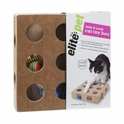 Mia's Pet Supply Cat Toys : Pet Products, Cat Toy Box For Kitty,