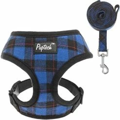 Hot Sale 🛒 Mia's Pet Supply : PUPTECK Soft Mesh 🦮 Dog Harness With Leash - 👏 14 Mia's Pet Supply : PUPTECK Soft Mesh Dog Harness With Leash -