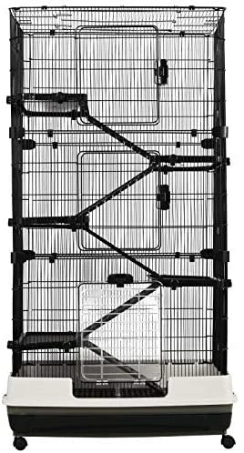 New โ Mia's Pet Supply Rabbit Houses & Accessories PawHut 6-Tier Tall Rabbit Cage For Hamsters, Chinchillas, & Gerbils ๐ฅฐ 8 Mia's Pet Supply Rabbit Houses & Accessories PawHut 6-Tier Tall Rabbit Cage For Hamsters, Chinchillas, & Gerbils