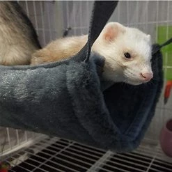 Mia's Pet Supply EONMIR Small Animal Sponge Double Hammock,