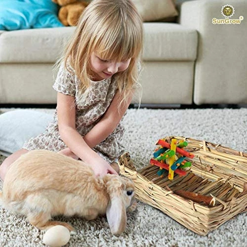 Promo ๐ฅ Mia's Pet Supply Rabbit Houses & Accessories SunGrow Portable Grass Bed ๐ฏ 5 Mia's Pet Supply Rabbit Houses & Accessories SunGrow Portable Grass Bed