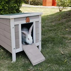 Flash Sale ✔️ Mia's Pet Supply ROCKEVER Small Animal Houses Outdoor, Wooden Rabbit Hutch Elevated With Door, Feral Cat Shelter Grey 👍 15 Mia's Pet Supply ROCKEVER Small Animal Houses Outdoor, Wooden Rabbit Hutch Elevated With Door, Feral Cat Shelter Grey