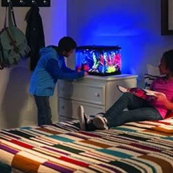 Mia's Pet Supply GloFish 20 Gallon Aquarium Kit With LED Lights, Decor Heater And Filter Fish Products