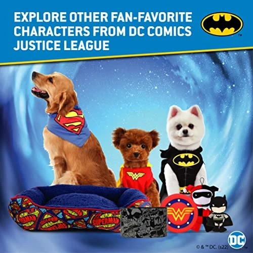 Promo 🛒 Mia's Pet Supply DC Comics For Pets Batman 🦮 Dog Harness 😍 7 Mia's Pet Supply DC Comics For Pets Batman Dog Harness