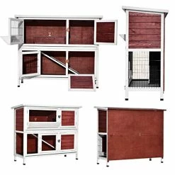 Cheap ๐ Mia's Pet Supply Lovupet 2 Story Outdoor Wooden Rabbit Hutch Chicken Coop โญ 17 Mia's Pet Supply Lovupet 2 Story Outdoor Wooden Rabbit Hutch Chicken Coop