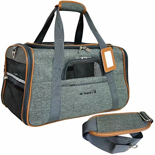 Outlet 🔥 Mia's Pet Supply Mr. Peanut's Airline Approved Soft Sided Pet Carrier Travel ❤️ 1 Mia's Pet Supply Mr. Peanut's Airline Approved Soft Sided Pet Carrier Travel