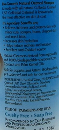 Buy ๐ฅฐ Mia's Pet Supply : Bio-groom Natural Oatmeal Shampoo Hygiene ๐ 2 Mia's Pet Supply : Bio-groom Natural Oatmeal Shampoo Hygiene