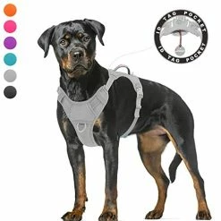 Mia's Pet Supply BARKBAY No Pull Dog Harness Large Step In Reflective Dog Harness Leashes And Harness