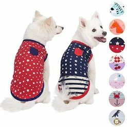 Cheapest ๐ Mia's Pet Supply Blueberry Pet Pack Of 2 Soft & Comfy Patriotic Spirit USA Stars Stripes American Flag Apparel ๐คฉ 20 Mia's Pet Supply Blueberry Pet Pack Of 2 Soft & Comfy Patriotic Spirit USA Stars Stripes American Flag Apparel