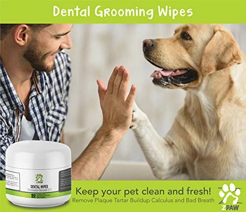 Brand new 😀 Mia's Pet Supply : ZPAW Dental Wipes For 🦮 Dogs And Cats 🤩 3 Mia's Pet Supply : ZPAW Dental Wipes For Dogs And Cats